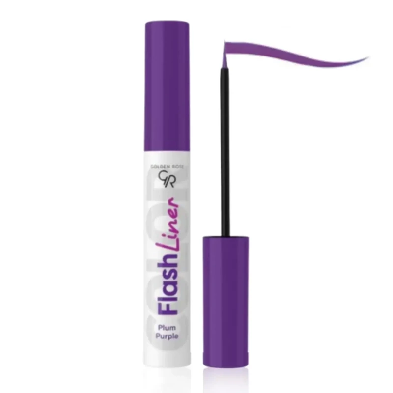 خط چشم گلدن رز مدل Flash Liner شماره 107 رنگ بنفش