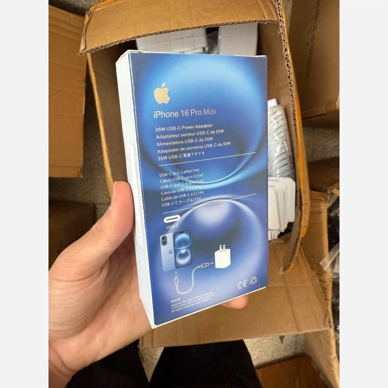 کله و کابل 18 وات آیفون مدل 16 پرو مکس کیفیت فوق العاده