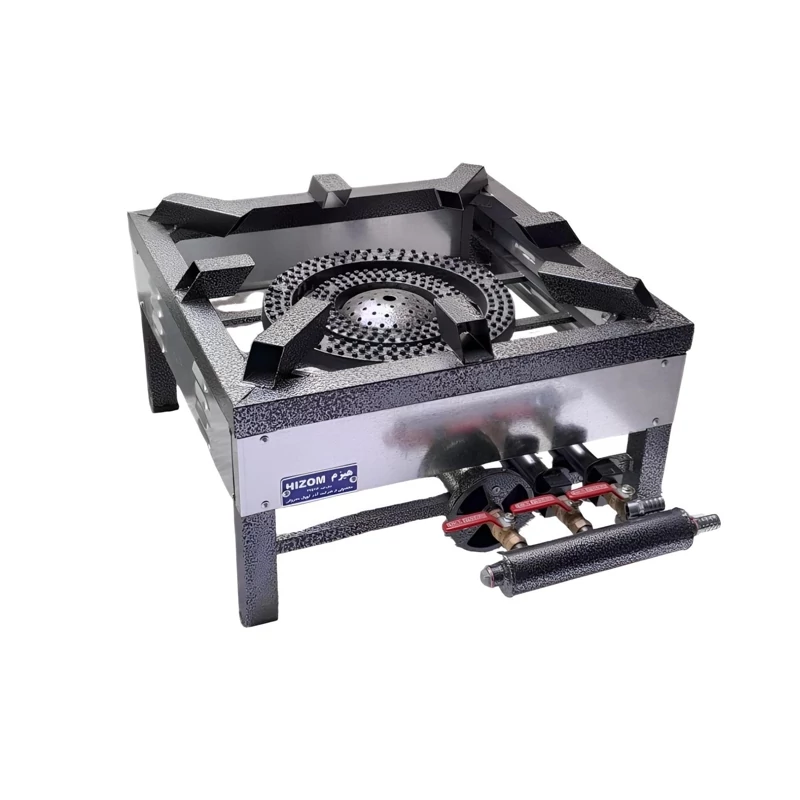 اجاق گاز پروفیلی هیزم مدل سه شعله فشار قوی سایز 60 (پس کرایه)