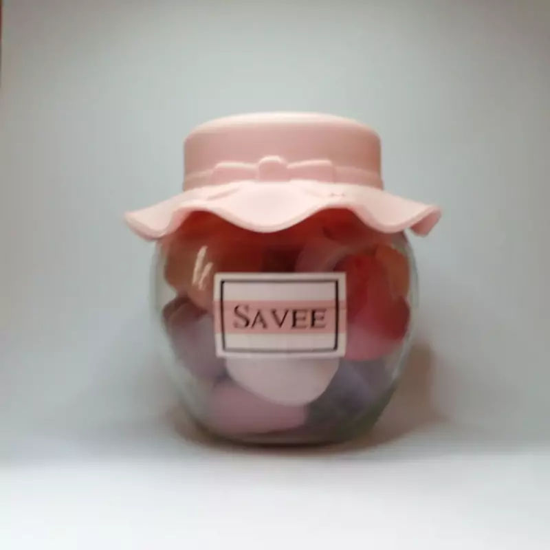 صابون فانتزی مدل قلب ، رنگ قلب ها قابل تغییر هستند در رنگ های ساده و شاین