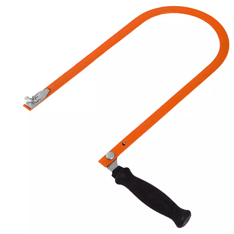 کمان اره آهنی دسته چوبی