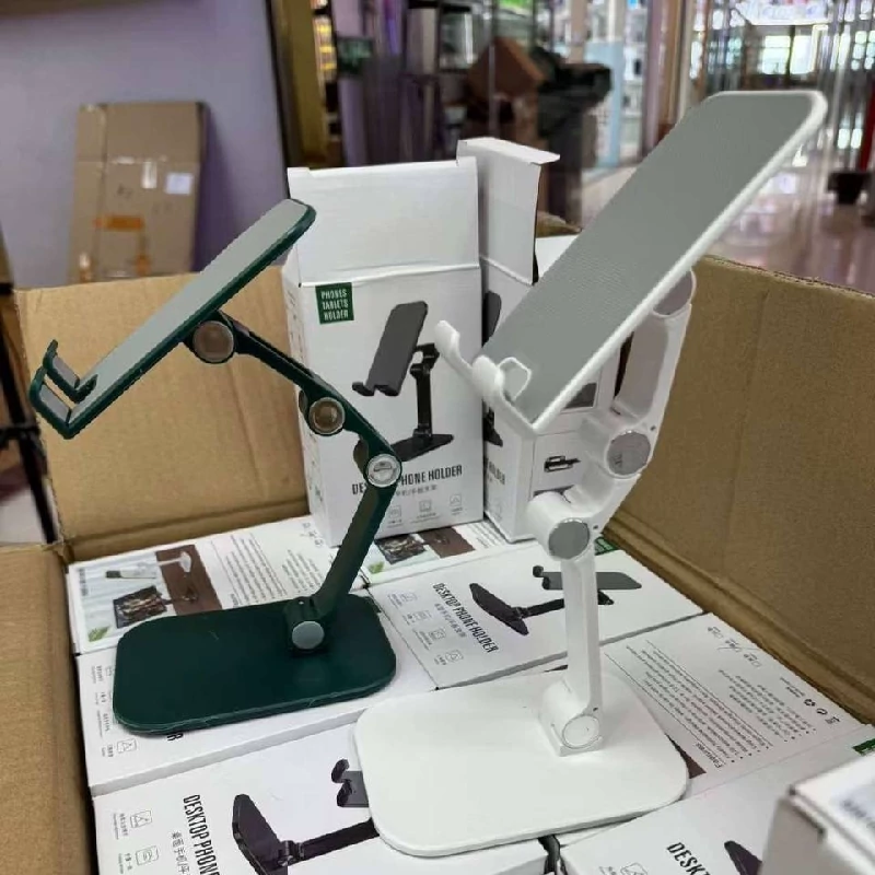 پایه نگهدارنده موبایل و تبلت رومیزی تاشو مدل X-2 سیلیکونی طرح یسیدو