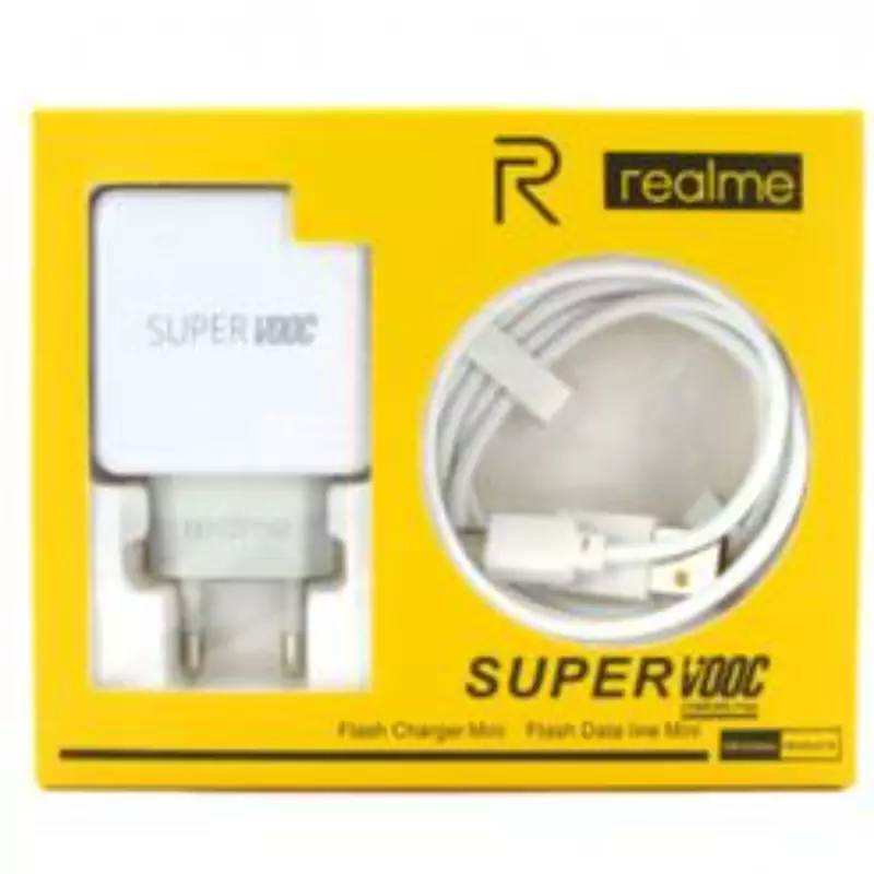 شارژر ریلمی مدل VOOC همراه با کابل تایپ c