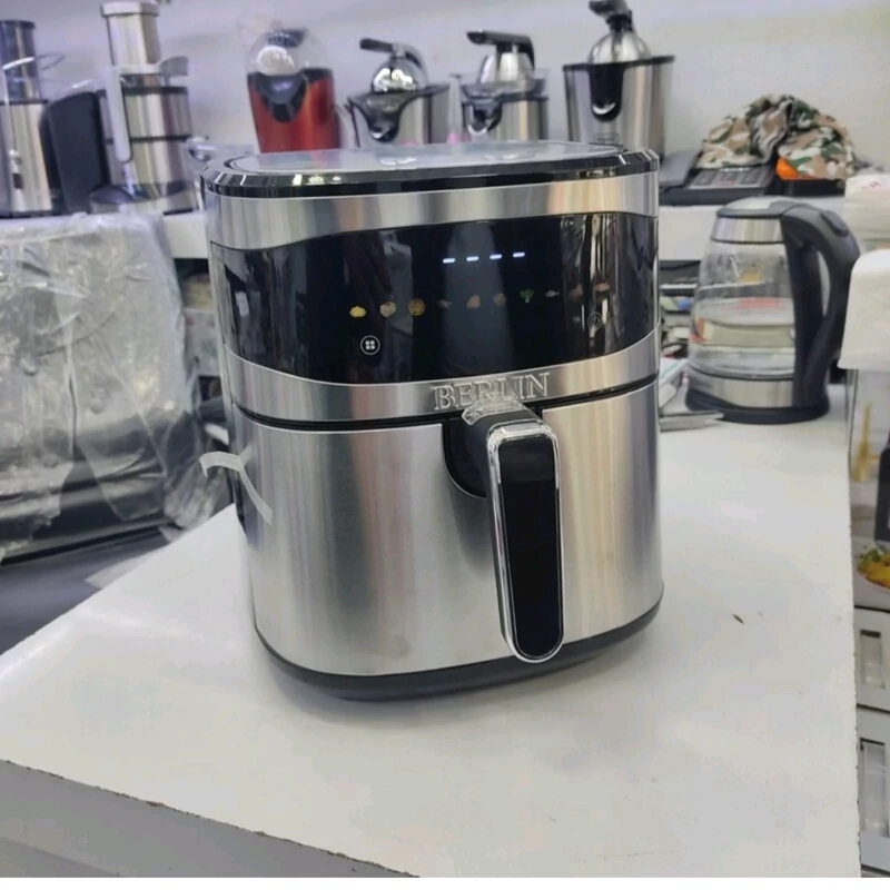 سرخ کن رژیمی بدون روغن 8لیتری برلین مدلb550 با10منو پخت