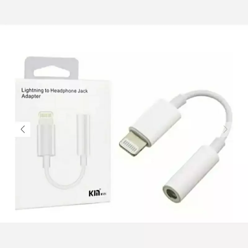 تبدیل جک هندزفری وaux آیفونی اورجینال ارسال رایگان تبدیل هندزفری ایفون فابریک