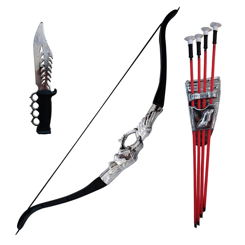 تیر و کمان اسباب بازی مدل خنجری مجموعه 3 عددی(پس کرایه)