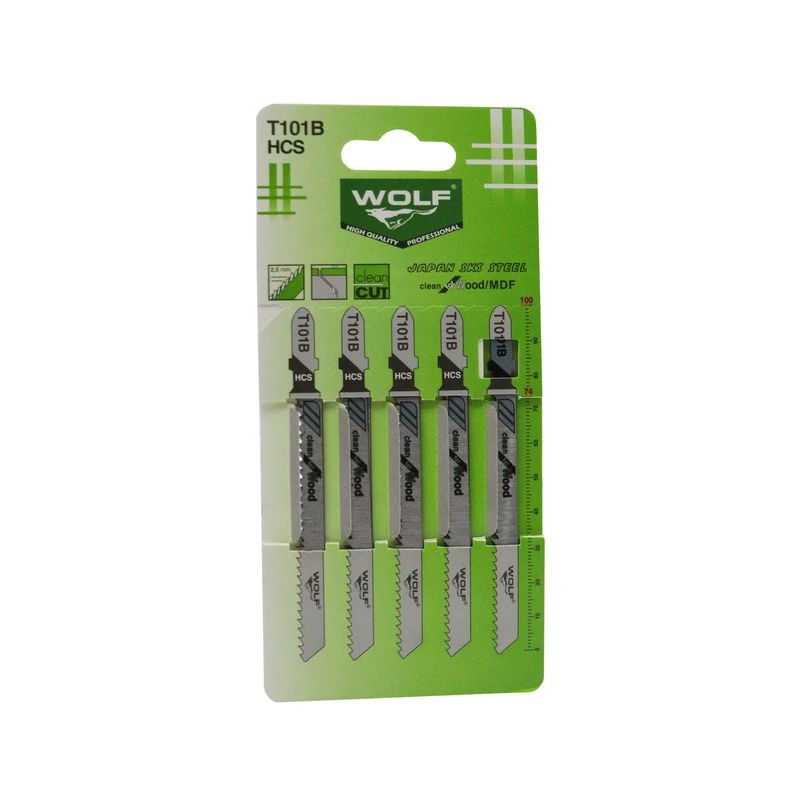 تیغه اره عمودبر ولف مدل YPB-WOOD/MDF-T301CD مجموعه 5 عددی