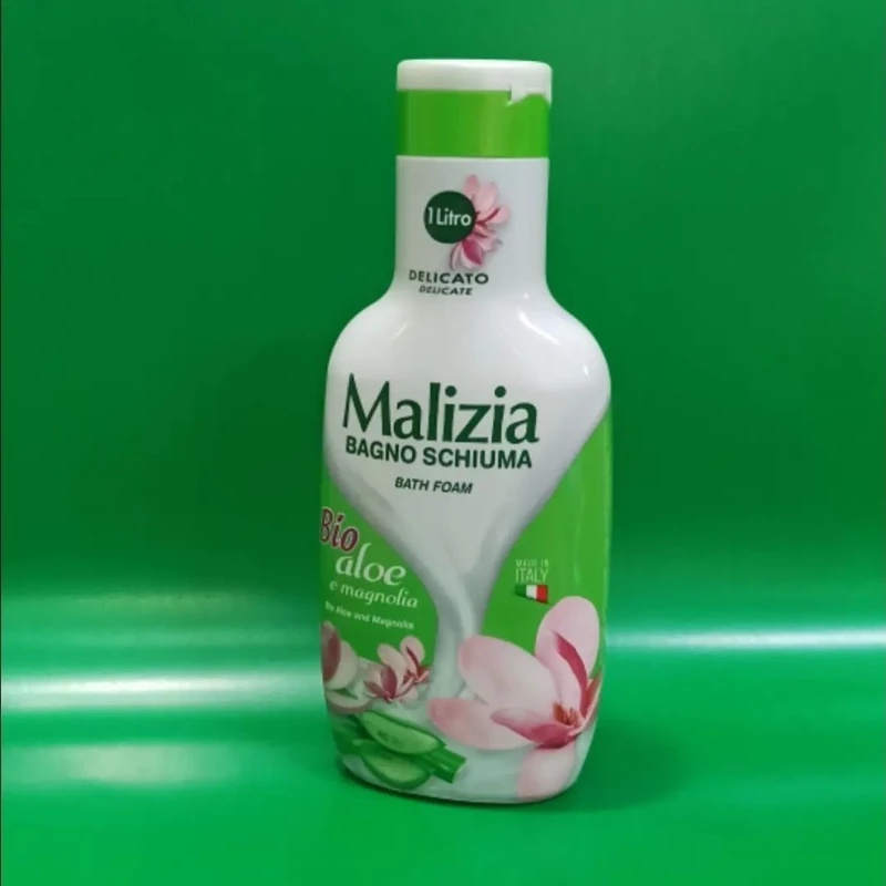 شامپو بدن مالیزیا مدل آلوئه ورا و مگنولیا حجم 1000 میلی لیتر