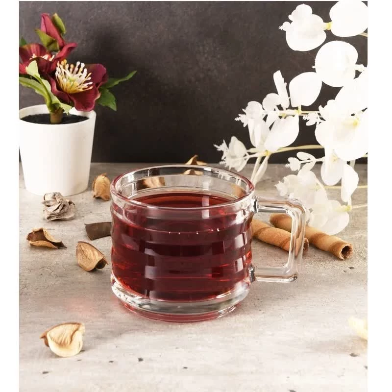 نیم لیوان مدل لاین برند زنگان بسته شش عددی