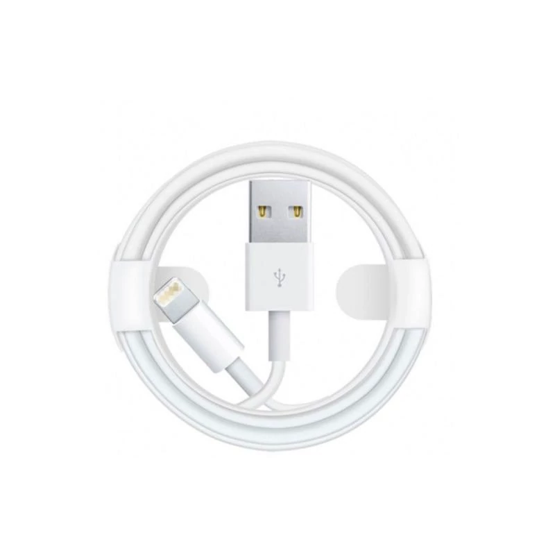 کابل شارژ اورجینال اپل با پورت لایتنینگ مناسب برای گوشی های آیفون دارای آی سی شارژ  کیفیت فوق العاده عالی