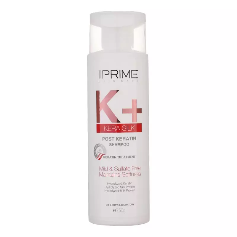 شامپو مو پرایم مدل کراتین حجم 250 میلی‌لیتر