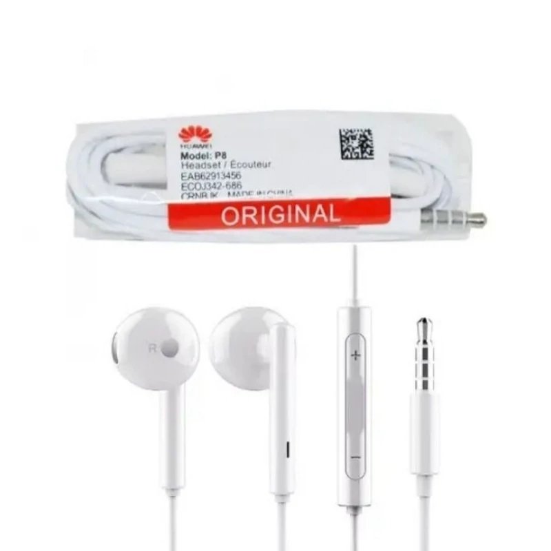 هندزفری سیمی اورجینال مدل P8 برند هوآوی اصلی سرکارتنی 
