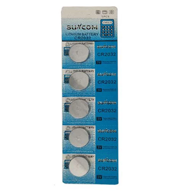 باتری سکه ای 2032 بسته 5 عددی