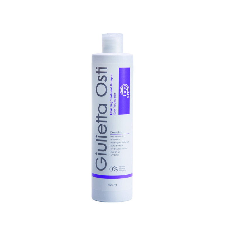 شامپو تثبیت کننده رنگ مو جولیتا استی مدل Color-Treated حجم 350 میلی لیتر