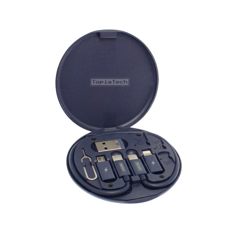 کابل تبدیل مدل 0.25 متر USB-C به USB-C  لایتنینگ  USB  micro USB