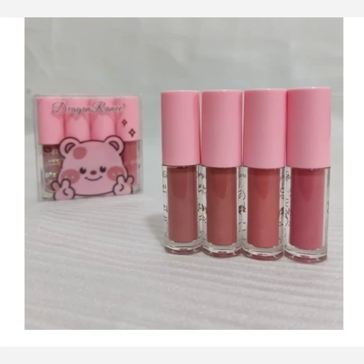 پک 4 عددی لیپ گلاس دراگون رانی مدل A شماره 1-2-3-4