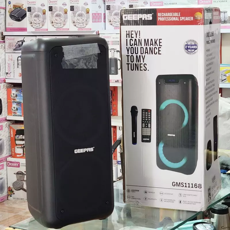 اسپیکر بلوتوثی پارتی باکس جیپاس 11168 فوق العاده عااالی 100درصد تضمینی (ارسال رایگان)