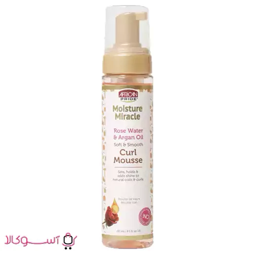 موس فر کننده و مرطوب کننده مو رز واتر و آرگان افریکن پراید