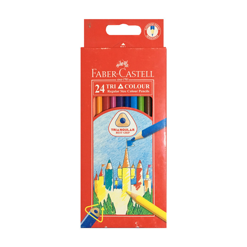 مداد رنگی 24 رنگ فابر کاستل 