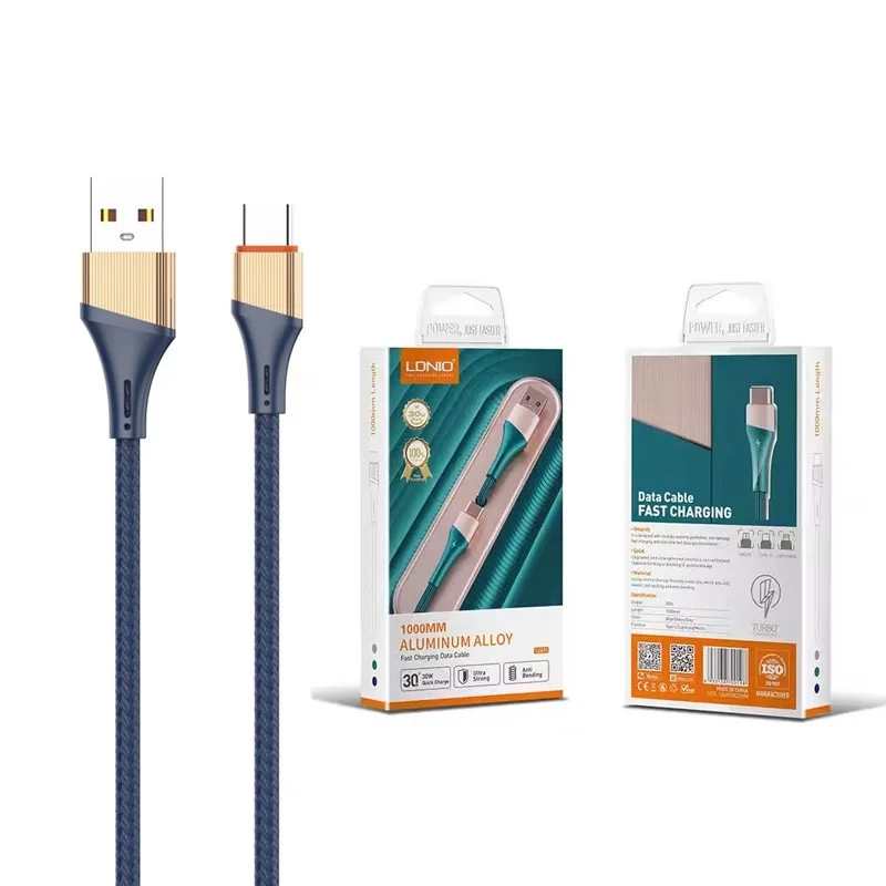 کابل شارژ تایپ سی الدینیو مدل Ldnio LS631 Type-C