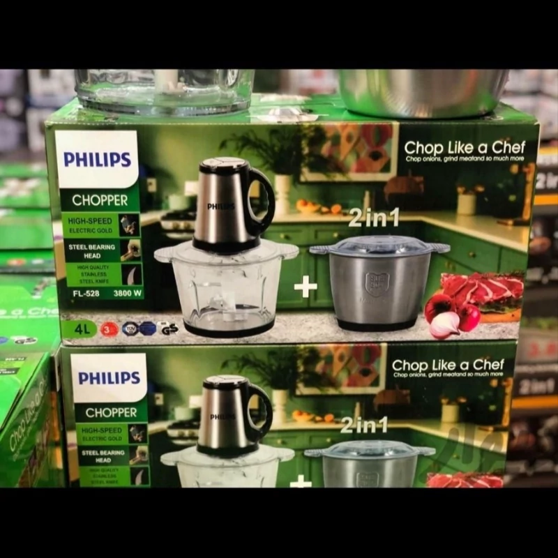 خردکن برقی پیرکس غذاساز همه کاره.فیلیپس..چرخ گوشت ارسال رایگان.سبزی خردکن 