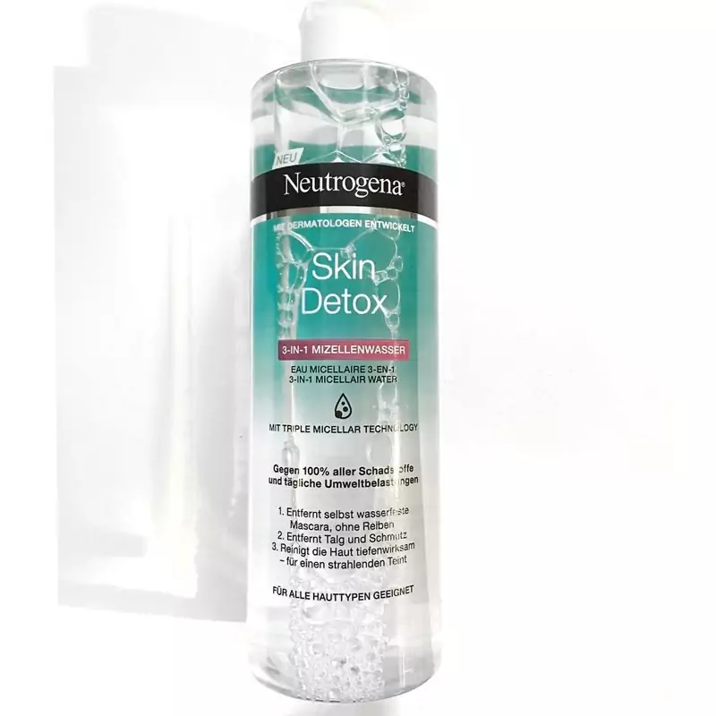 میسلارواتر نیتروژنا اسکین دتوکس انواع پوست400ml اورجینال 