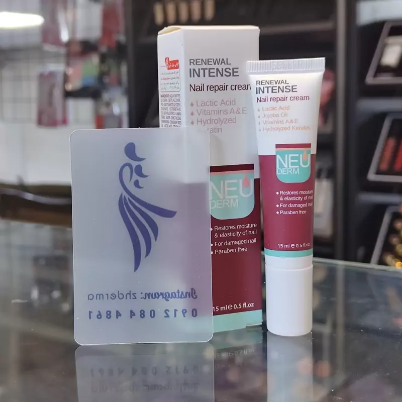 کرم تقویت کننده ناخن نئودرم سری Renewal