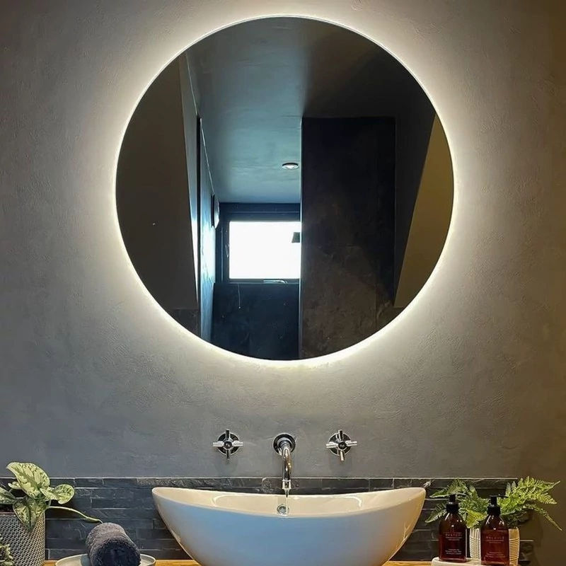 آینه سرویس بهداشتی مدل بک لایت ساده کد 60(پسکرایه)