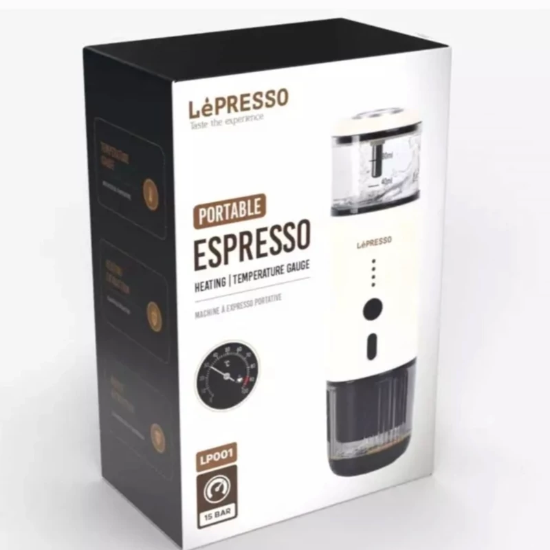 اسپرسوساز شارژی قابل حمل لپرسو مدل LPCFFM0001-BK ارسال رایگان 