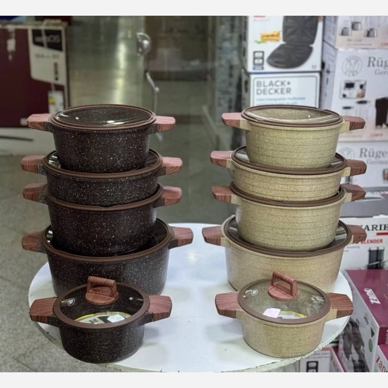 سرویس قابلمه 10 پارچه زیو مدل Z-8540