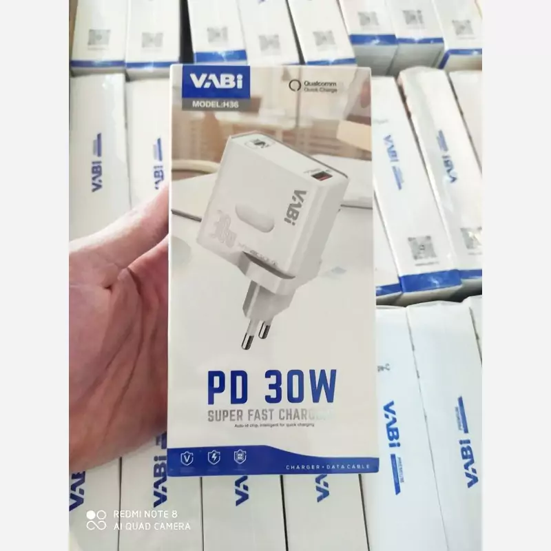 شارژر اورجینال شرکتی VABI مدل H36