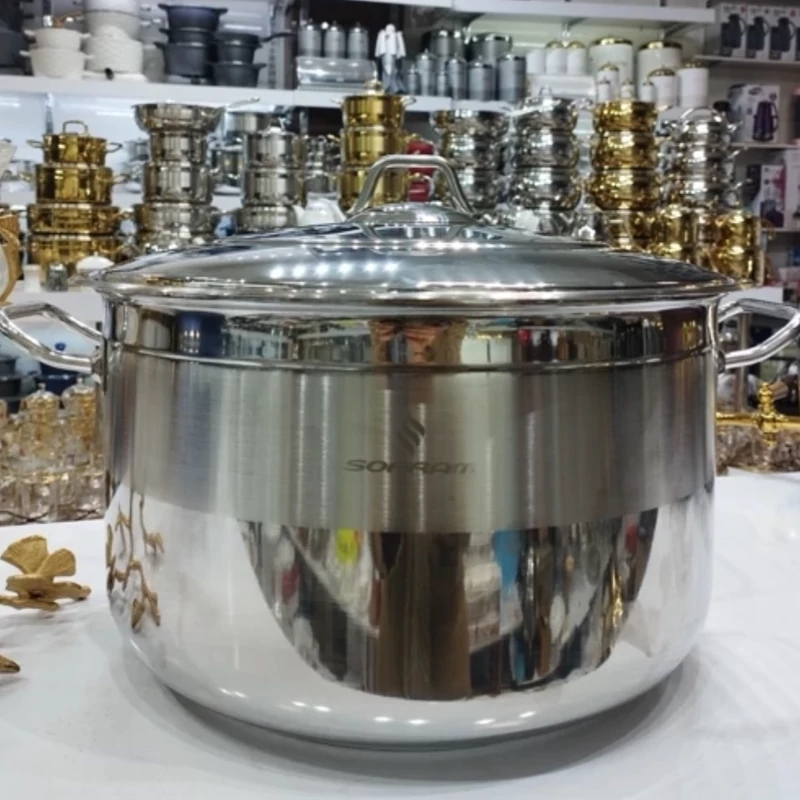 قابلمه استیل سوفرام ترکیه مدل سافت سایز 36