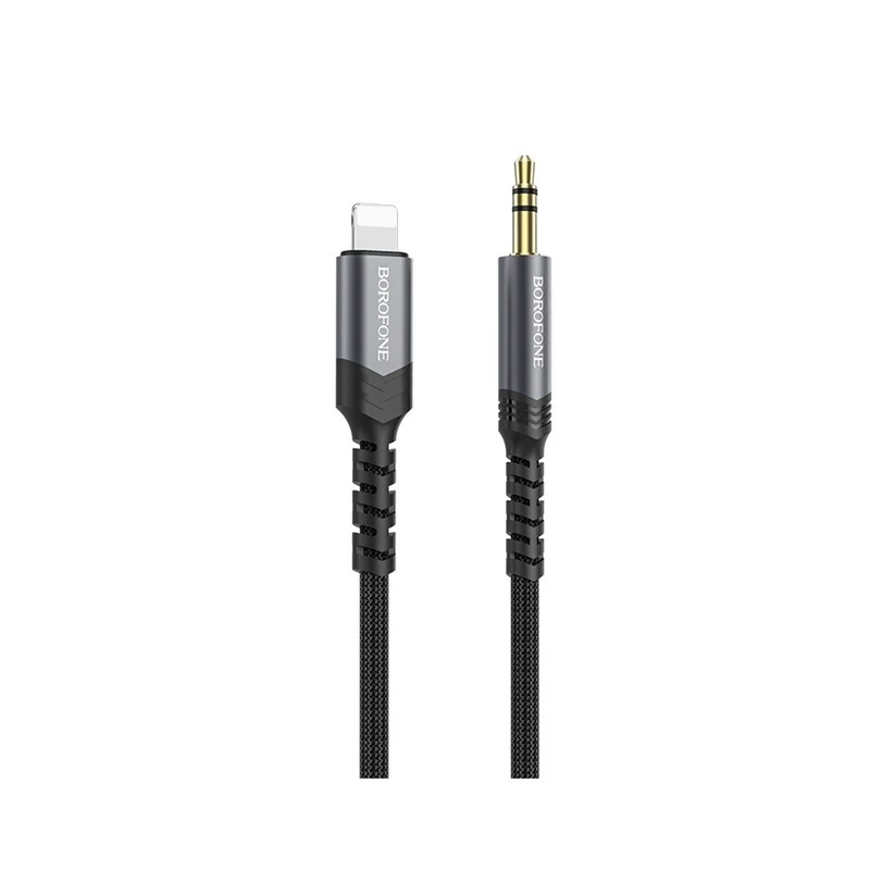 کابل تبدیل لایتنینگ به جک 3.5 میلی متری بروفون مدل BL15 طول 1 متر