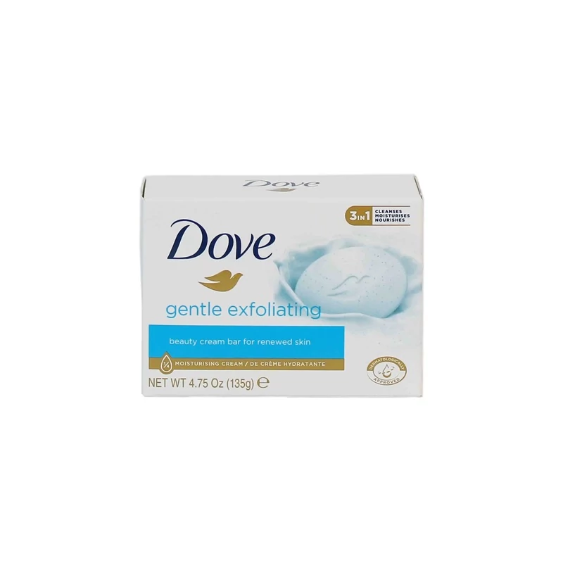 صابون داو مدل Gentle Exfoliating وزن 135 گرم