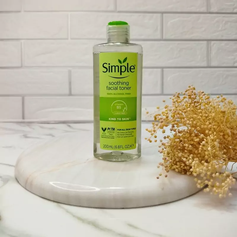 تونر آرامش بخش سیمپل 