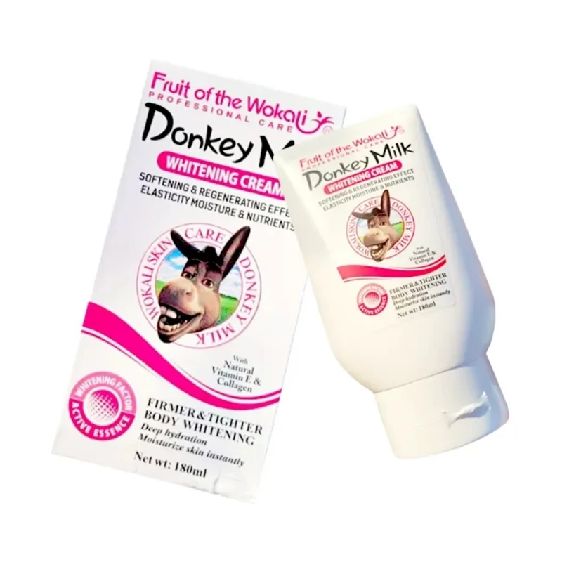 کرم سفید کننده و آبرسان شیر الاغ وکالی 180میل