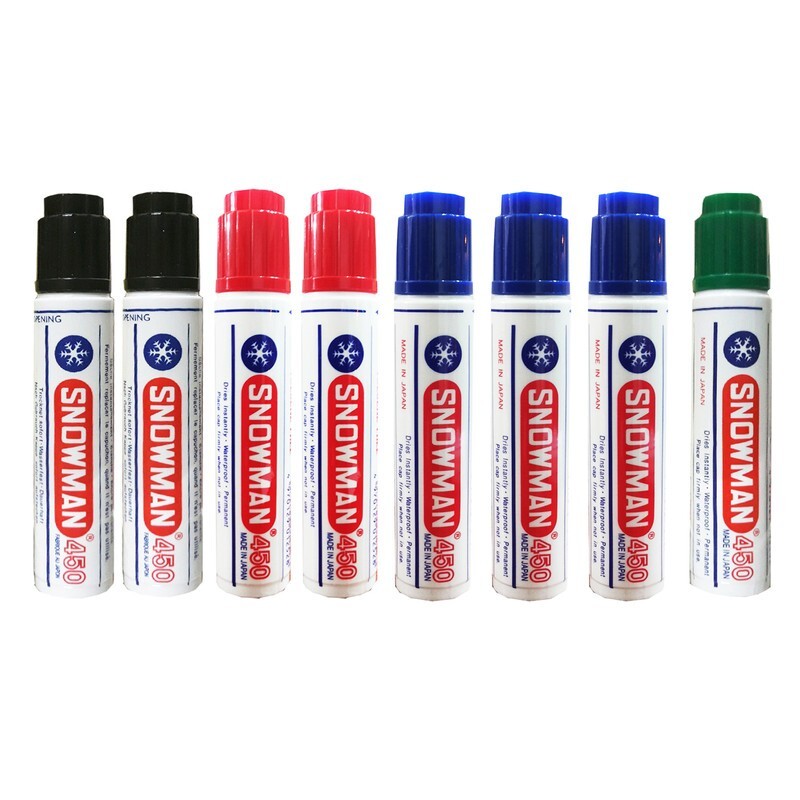 ماژیک غیر وایت برد پهن درشت کد 450