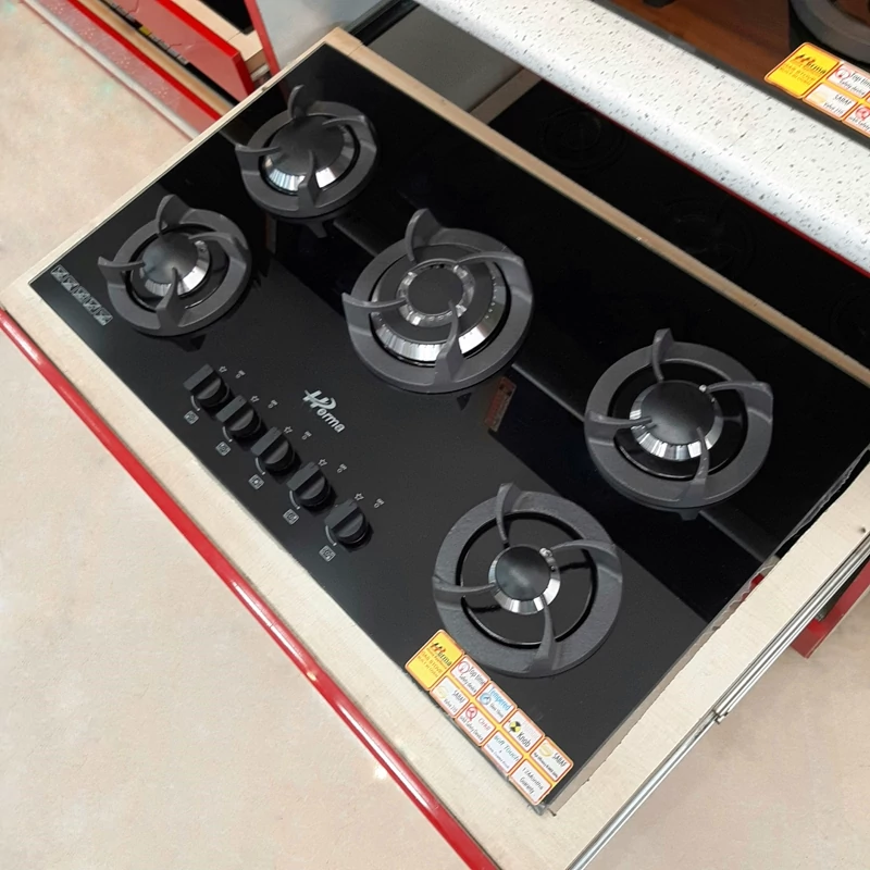 گاز صفحه ای شیشه ای سکوریتی دارای فندک و ترموکوپل سرشعله قارچی ارسال به کل کشور پس کرایه 