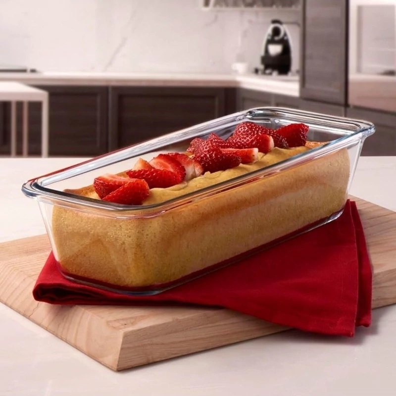 تابه مستطیل پخت کیک و لازانیا مدل بورجام پاشاباغچه ساخت ترکیه کد 59104