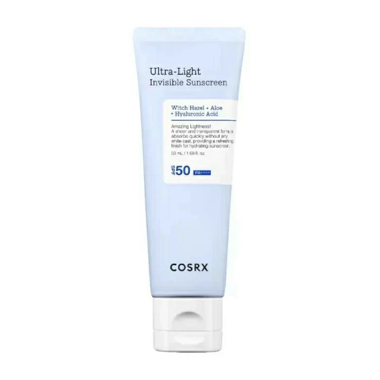 ضد آفتاب مرطوب کننده و فوق سبک اولترا لایت کوزارکس