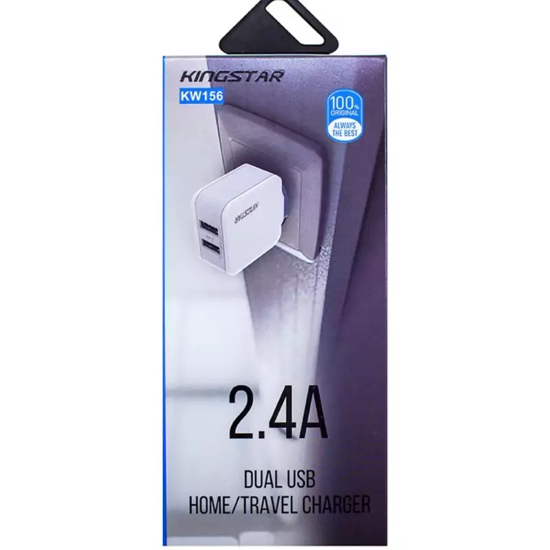 شارژر دیواری کینگ استار مدل kw156