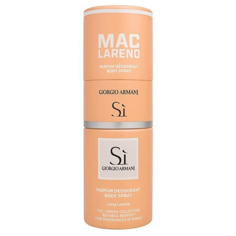 اسپری دئودورانت زنانه مک لارنو مدل سی جورجیا آرمانی حجم 200 میلی لیتر