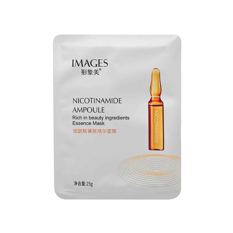 ماسک صورت ایمجز مدل آمپول نیکوتینامید کد 07 وزن 25 گرم