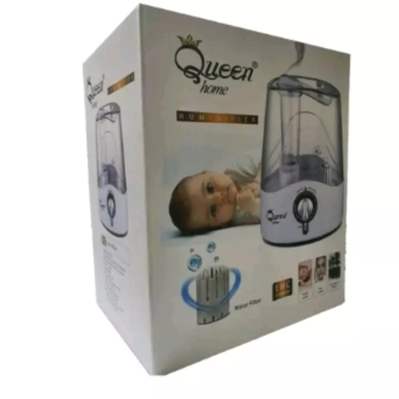 دستگاه بخور سرد Queen مدلQH760(هزینه ارسال پس کرایه با خریدارمحترم هست)