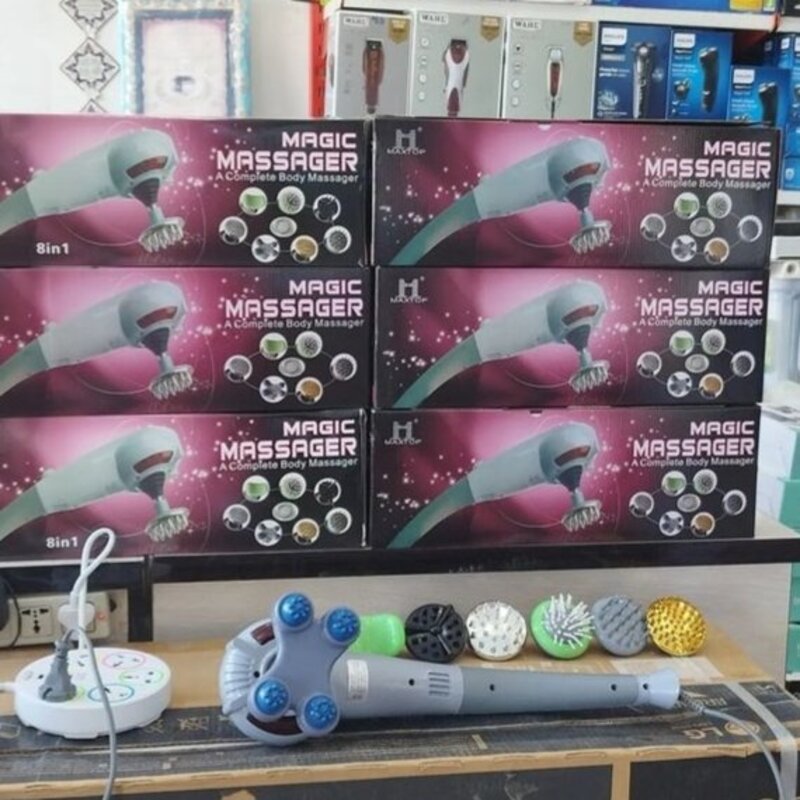 ماساژور مجیک 8سر (پس کرایه)