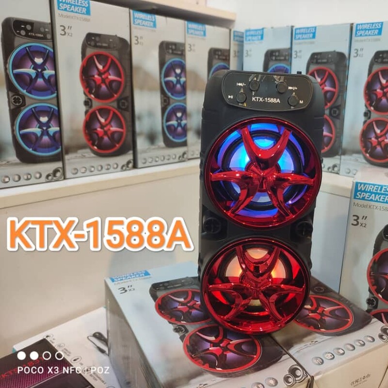 اسپیکر چمدانی سایز  متوسط بلوتوثی 