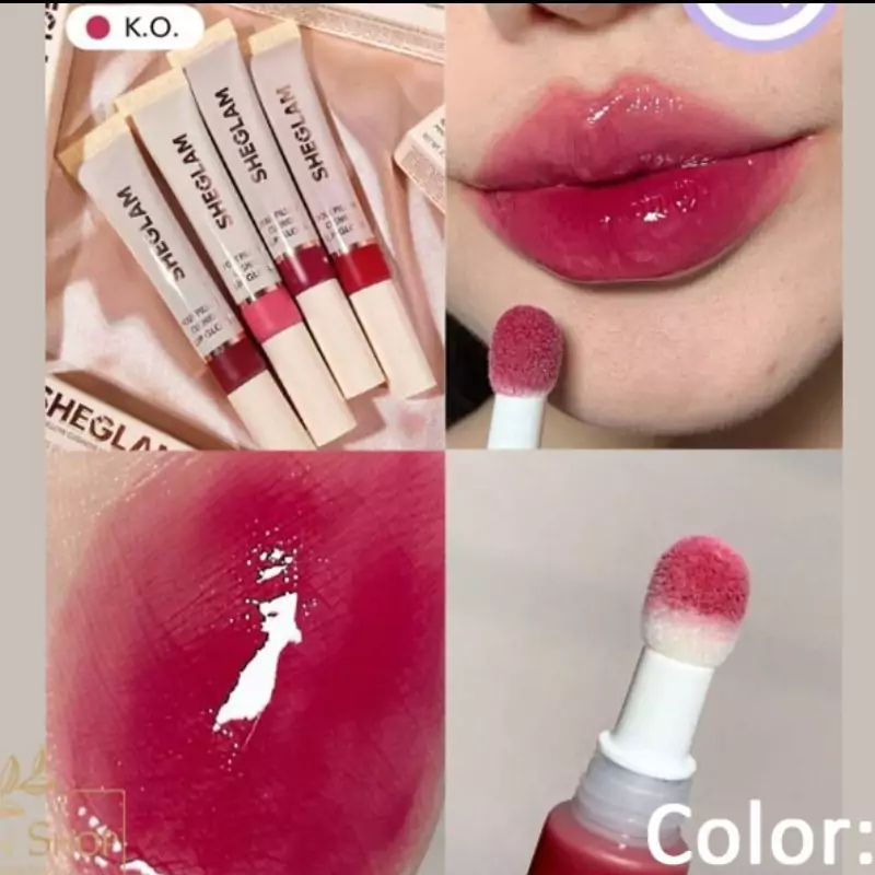 رژلب پد دار شیگلم اورجینال (لیپ گلاس شیگلم)