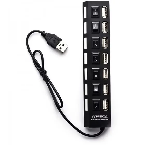 هاب 7 پورت کلیددار