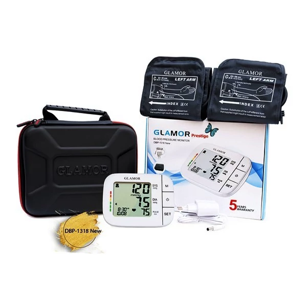 دستگاه فشارسنج (فشارخون)بازویی  گلامور مدل 1318newبا 5 سال گارانتی شرکتی 