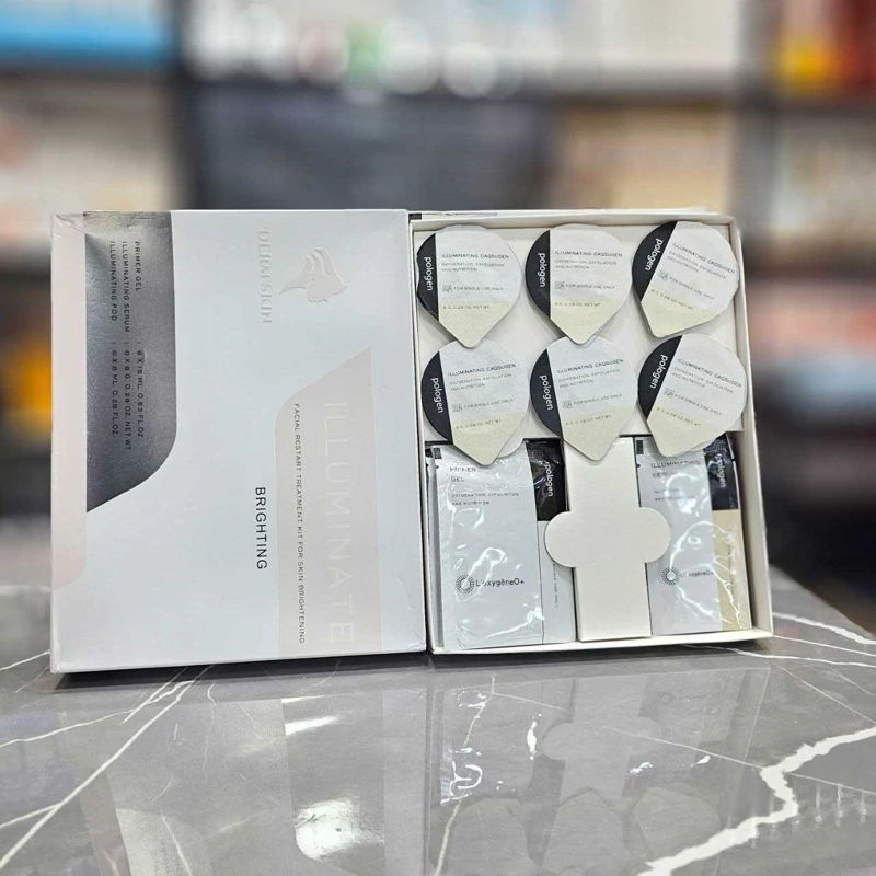 کیت پلاژن ضد لک مدل ایلومینیت درم اسکین